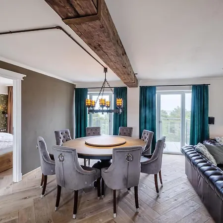 Appartement Prora - Penthouse Mit Strandkorb Am Strand- Camelot Dachterrasse