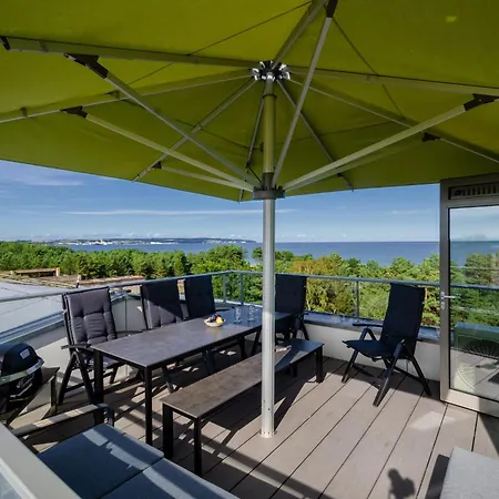 Prora - Penthouse Mit Strandkorb Am Strand- Camelot Dachterrasse Lejlighed