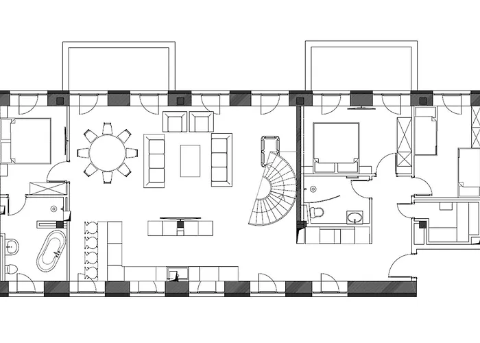 Prora - Penthouse Mit Meerblick - Camelot Dachterrasse Διαμέρισμα Binz
