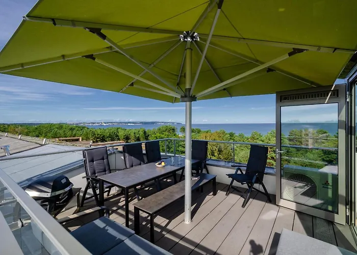 Prora - Penthouse Mit Meerblick - Camelot Dachterrasse Διαμέρισμα
